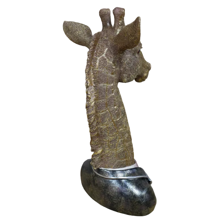 Ornamental Giraffe Bust