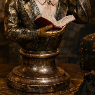 Traitors Library Owl Bust
