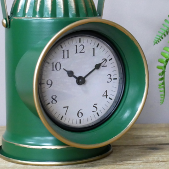 Railway Lamp Desk Clock