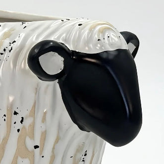 Stoneware Lamb Vase