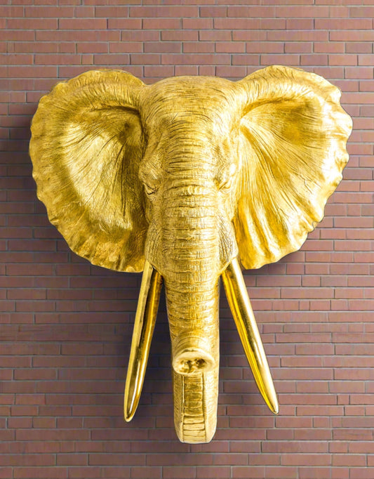 Elephant Wall Sculpture