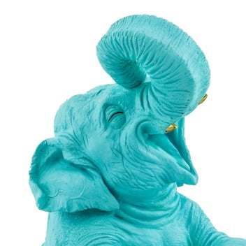 Laughing Elephant Figure