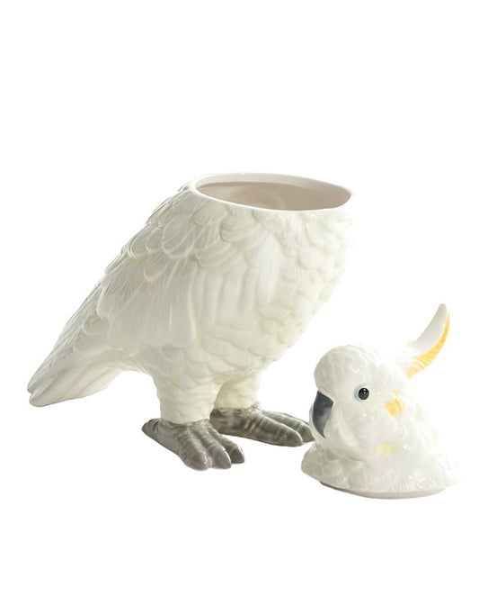 Cockatoo Storage Jar