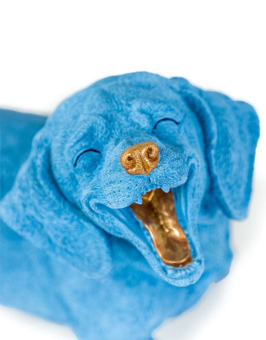 Laughing Dachshund Figure