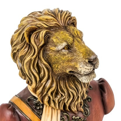 Lion Bust Sculpture