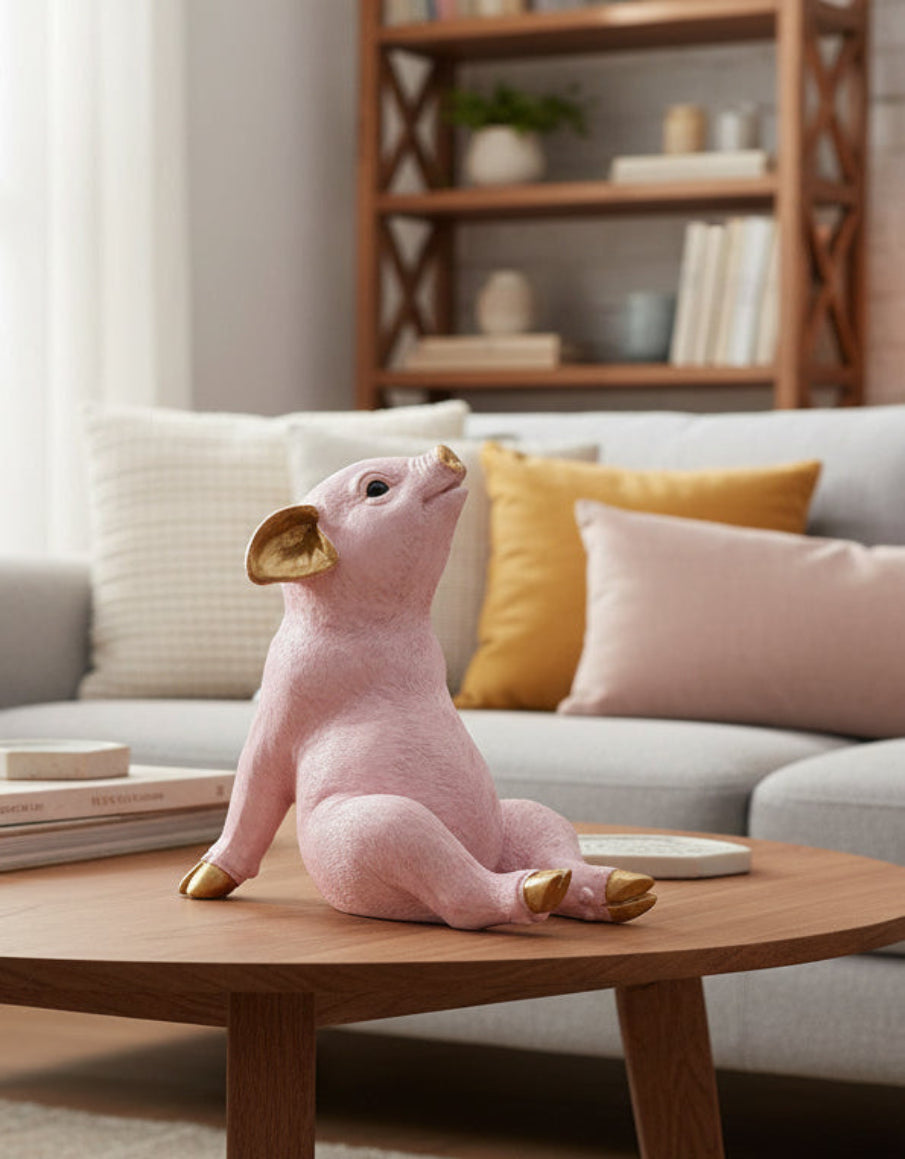 Glam Pink Pig