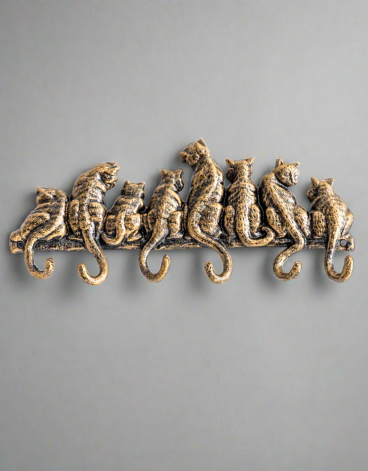 Cats Coat Hook