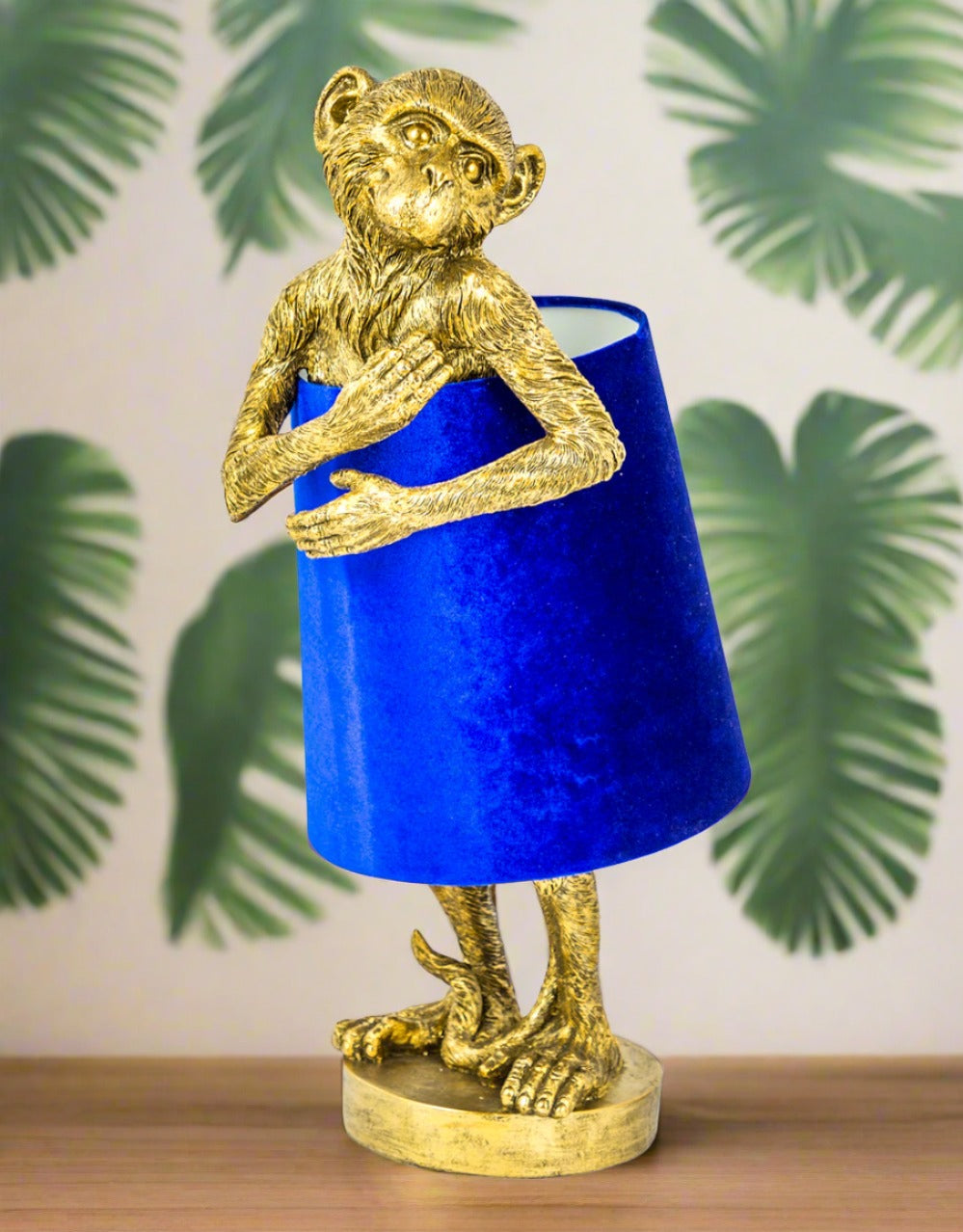 Bashful Monkey Table Lamp