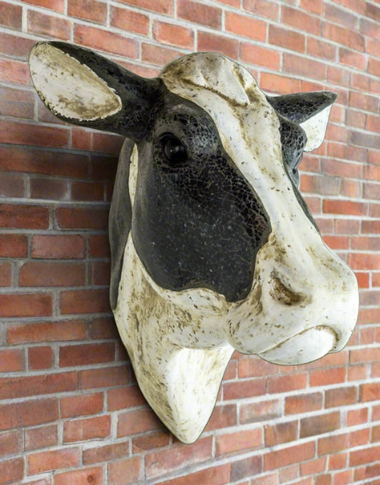 Friesian Cow Wall Sculpture