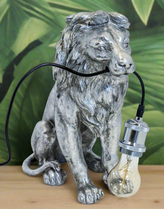 Sitting Lion Table Lamp