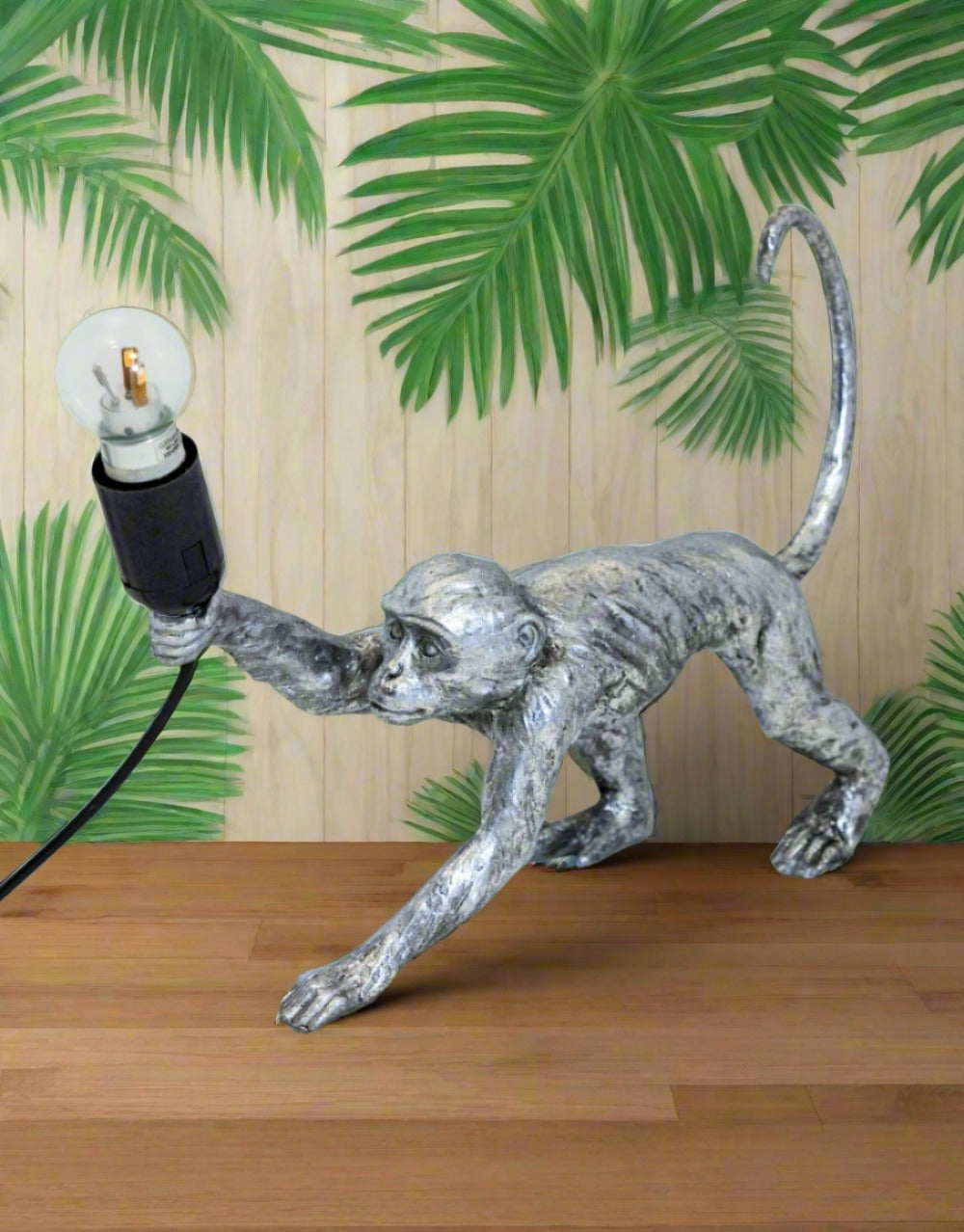 Crawling Monkey Table Lamp