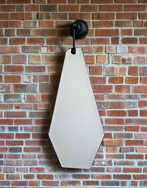 Diamond Teardrop Wall Mirror