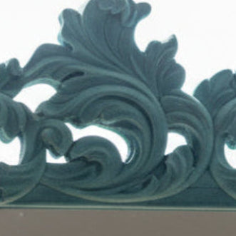 Ornate Flock Photo Frame 4" x 6"