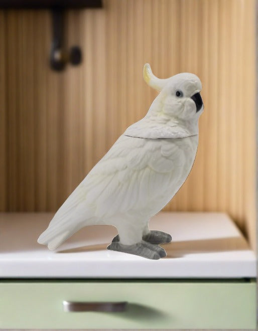 Cockatoo Storage Jar - Holmes and Wilson Ltd