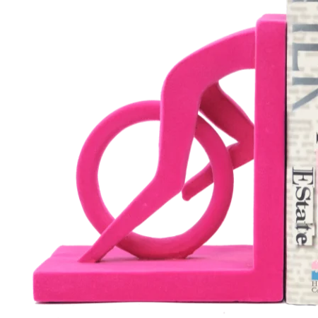 Cyclist Bookends
