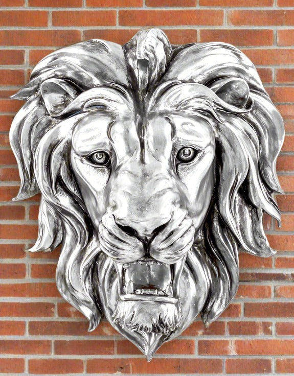 Roaring Lion Wall Sculpture