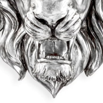 Roaring Lion Wall Sculpture