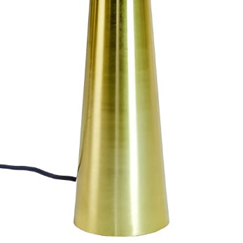 Brass Column Table Lamp