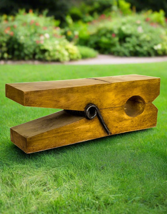 Clothes Peg Design Side Table