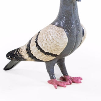 Cast Iron Pigeon Figure