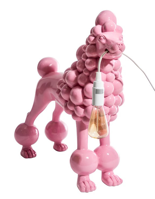 Standing Poodle Lamp