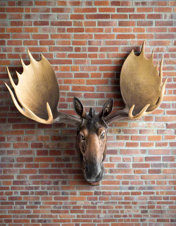 Moose Wall Sculpture